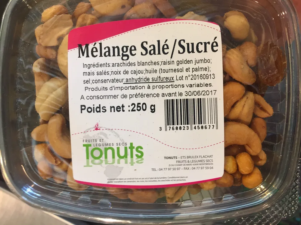 Mélange Salé/Sucré