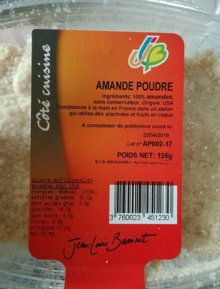 Amande poudre