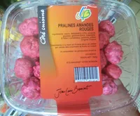 Pralines amandes rouges