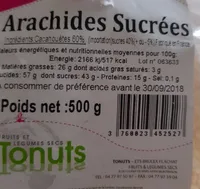 Arachides sucrées