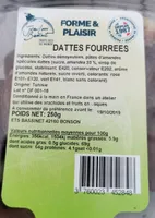 Dattes fourrées