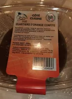Quartiers d'orange confite