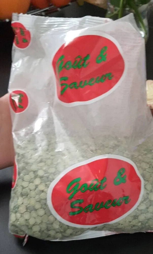 Pois cassés verts