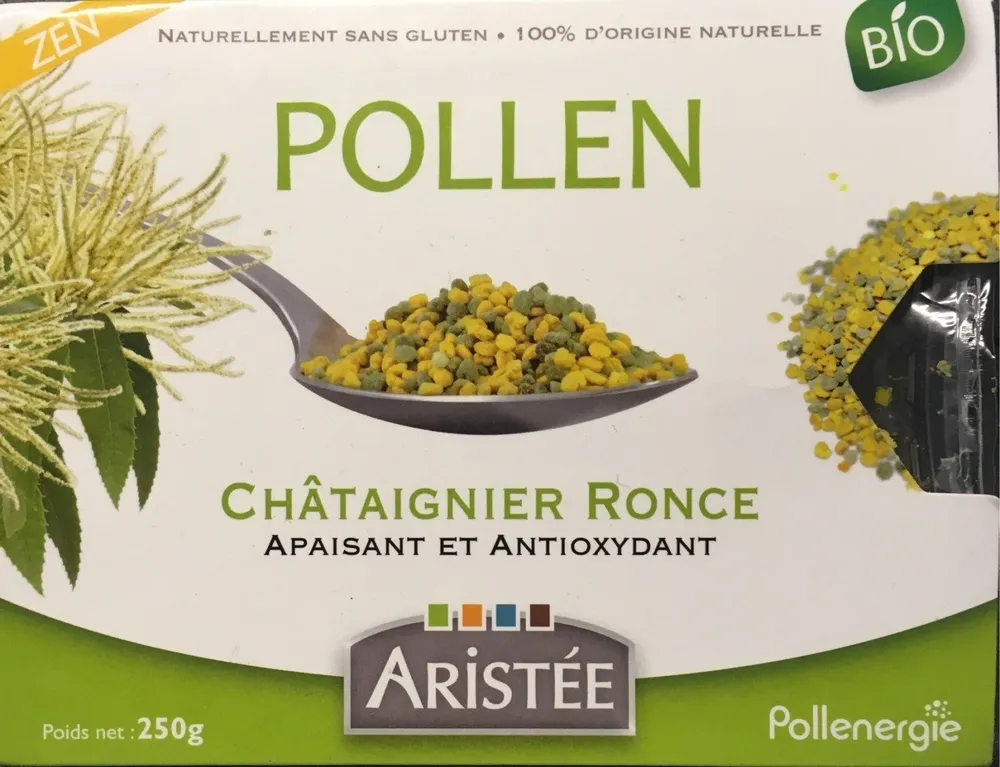 Pollen Châtaignier Ronce