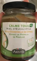 Calme toux Miel eucalyptus huile essentielle de cyprès