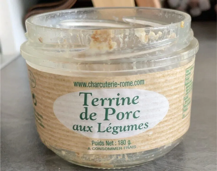 Terrine de porc aux legumes