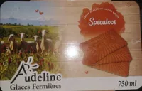 Crème glacée au lait de brebis au Speculos