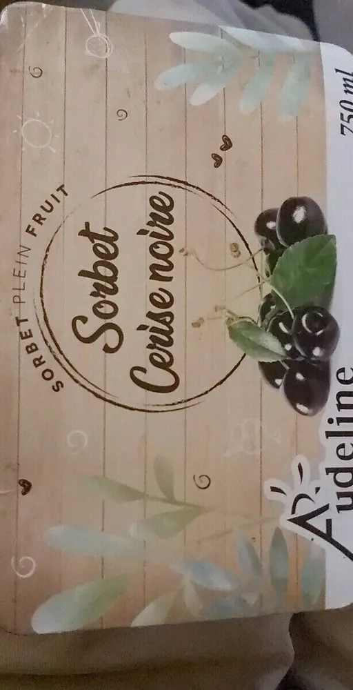 Sorbet cerise noire