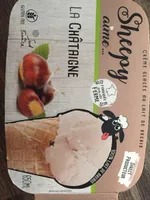 Creme glacee au lait de brebis a la chataigne