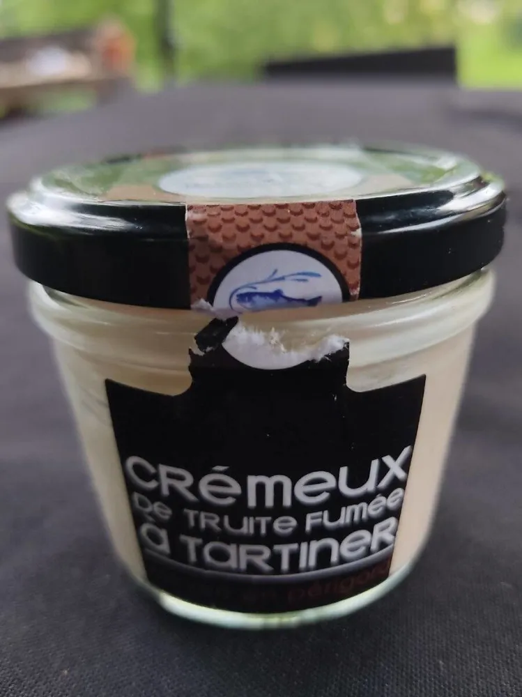 Crémeux de truite fumée à tartiner