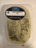 Epinards en branche à la crème