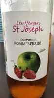 100% pur jus Pomme Fraise
