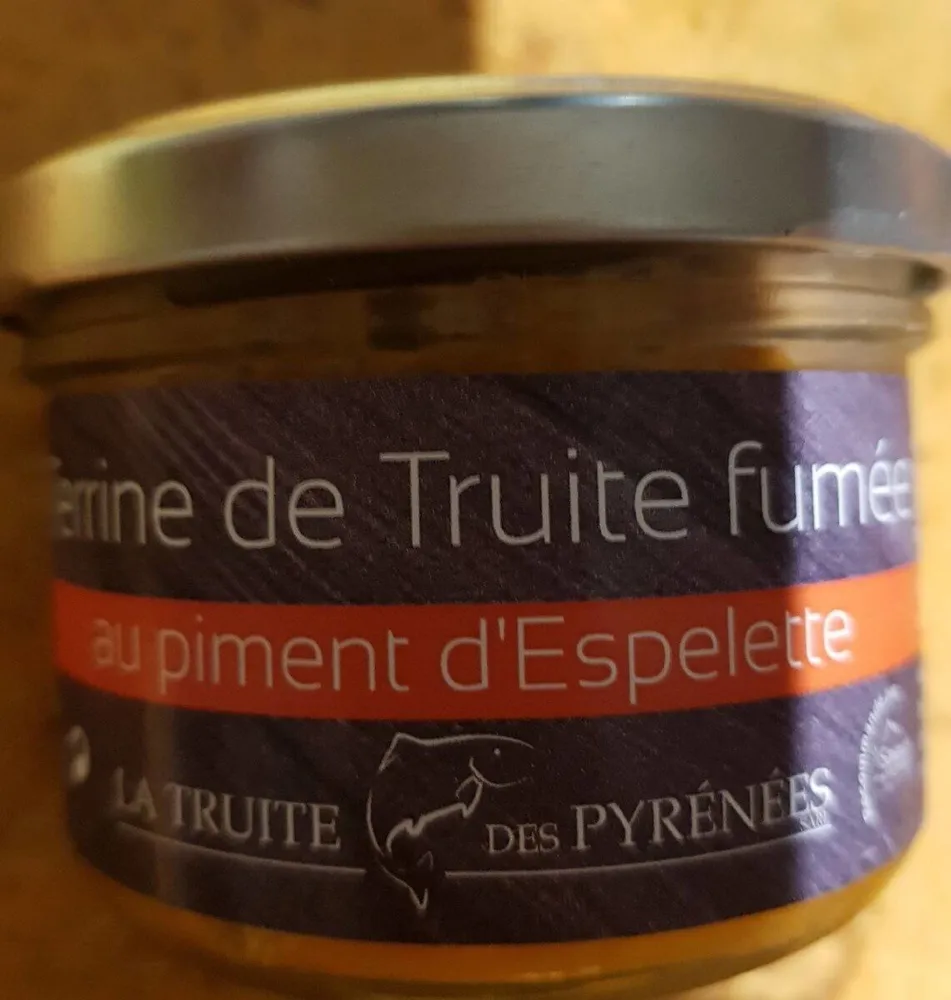Terrine de truite fumée