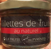 Rillettes de truite au naturel