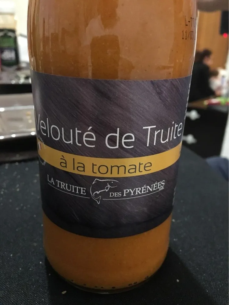 Veloute de truite a la tomate