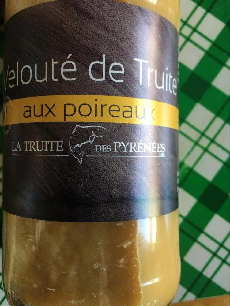 Velouté de truite aux poireaux