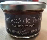 Emietté de truite au poivre vert