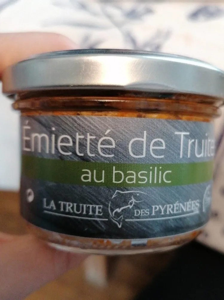 Émietté de Truite au Basilic