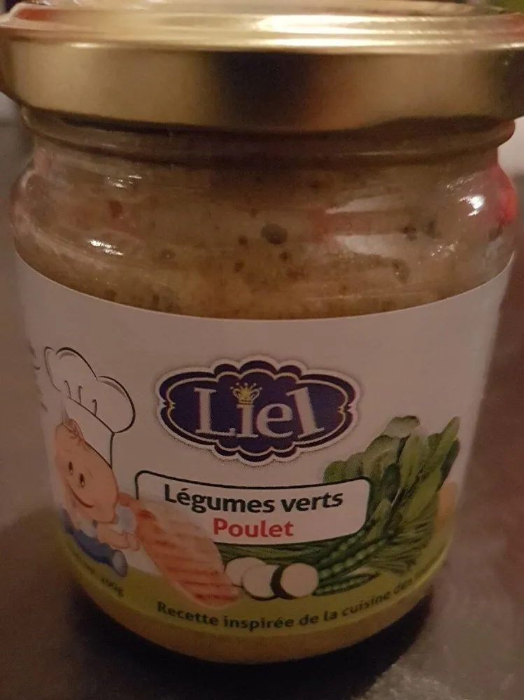 Légumes verts poulet