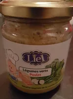Légumes verts poulet