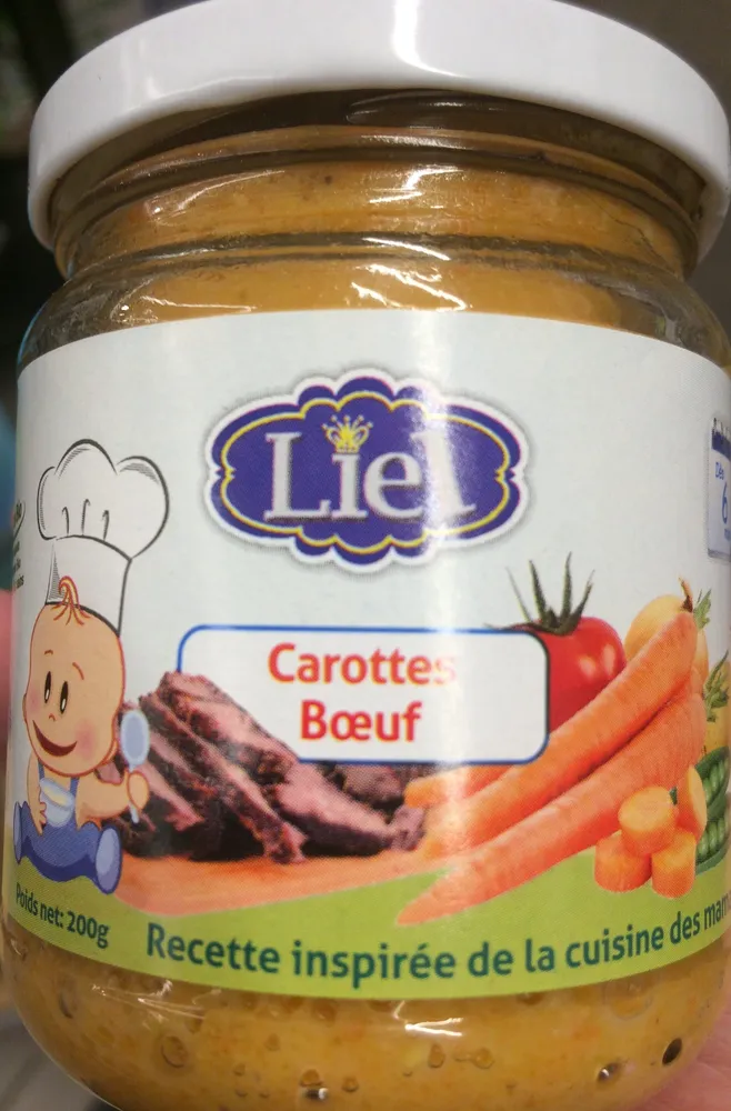 Purée carottes boeuf