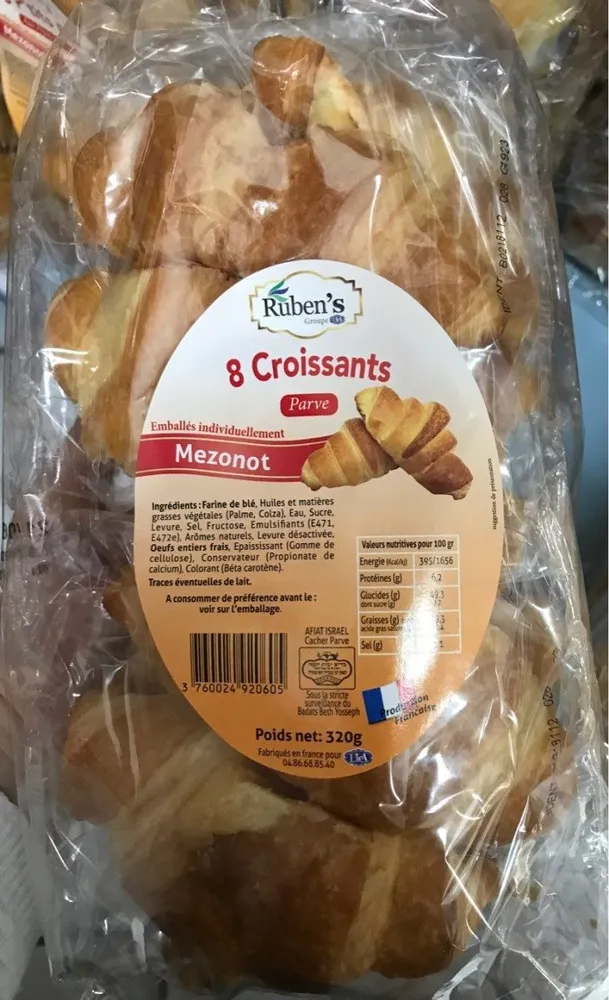 8 croisants