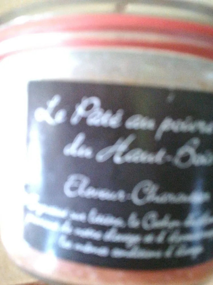 Pate au poivre vert