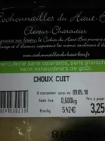 Choux cuit