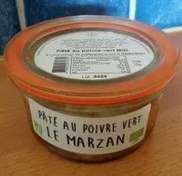 Pâté au poivre vert bio