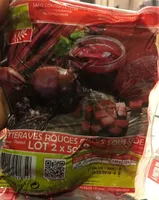 Betteraves rouges cuites sous vide