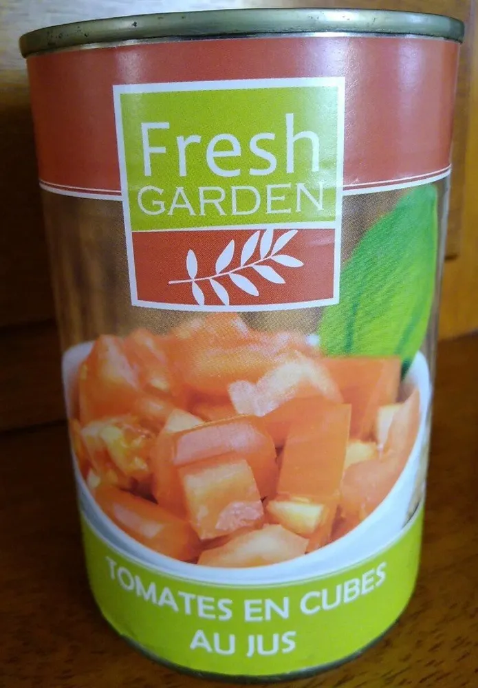 Tomate en cubes au jus