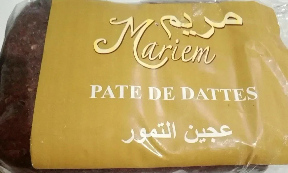 PATE DE DATTES