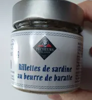Rillettes de sardines au beurre de baratte