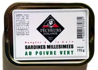 Sardines Millésimées au poivre vert