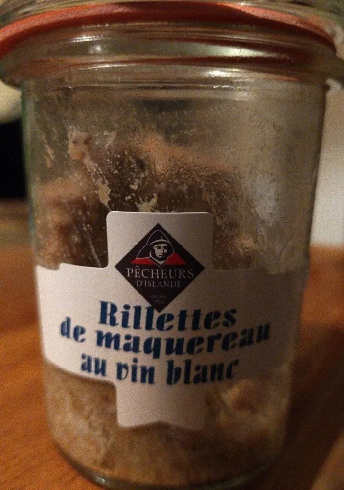 Riettes de maquereau au vin blanc