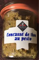 Concassé de thon au pesto