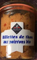 Rillettes de thon aux poivrons bio