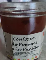 Confiture de pommes à la vanille