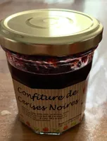Confiture de cerises noires