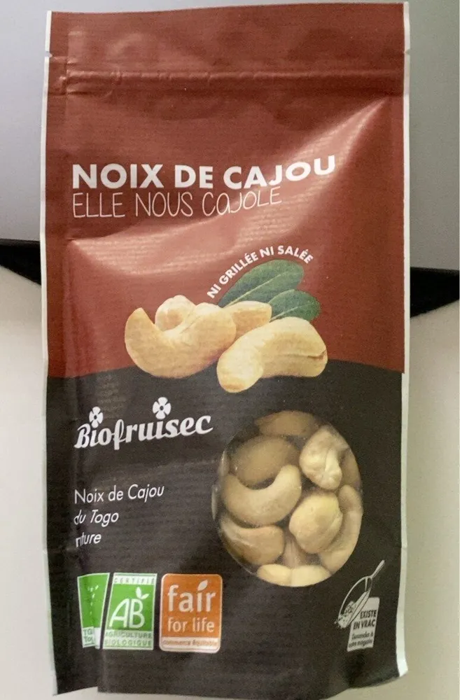 Noix de cajou commerce équitable - 125g