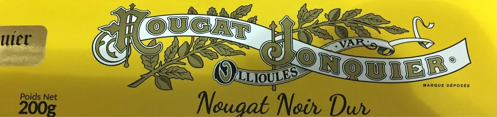 Nougat noir dur