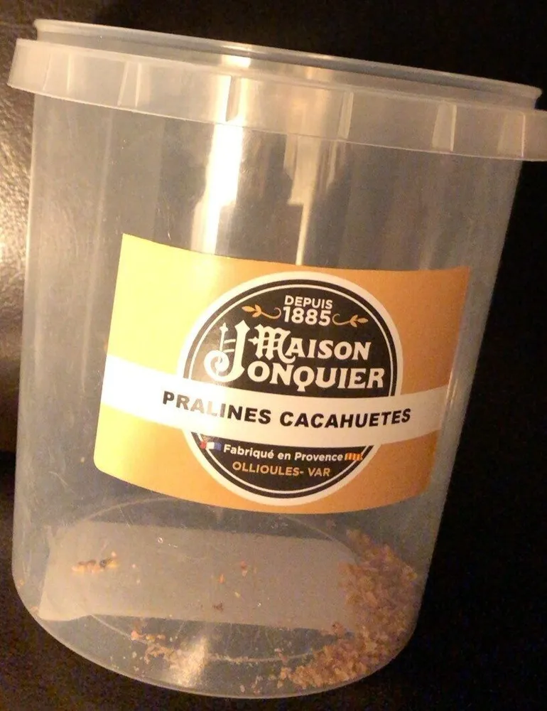 Praline cacahuetes