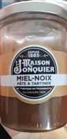 Pâte à tartiner miel noix