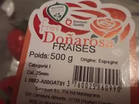 Fraise, Catégorie 1