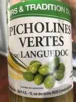 Olives Picholines vertes Saveurs & Tradition du Midi
