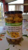 PICHOLINES VERTES CASSEES à la Provençale