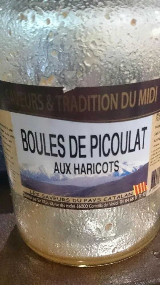 Boules de Picoulat aux haricots