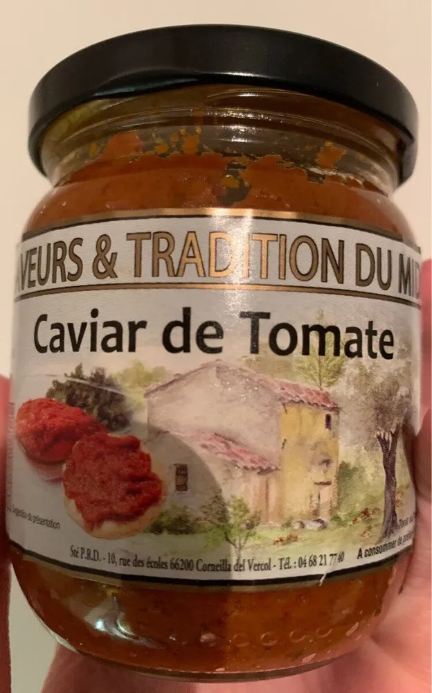 Caviar de tomate