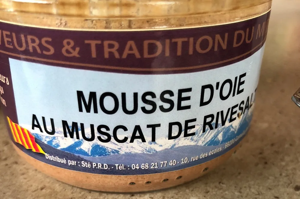 Mousse d'oie au muscat