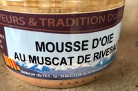 Mousse d'oie au muscat